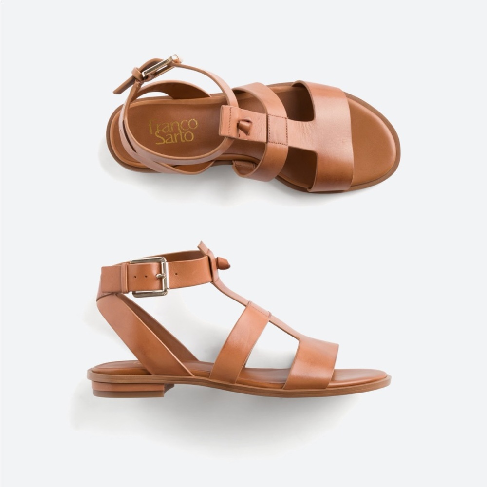Leather Strappy Sandal